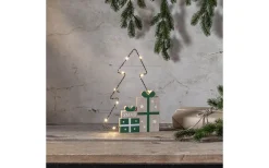 Jolly Gran Inomhusdekoration 28cm Grön