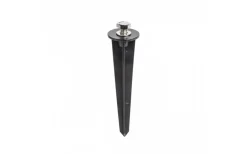 Jordspett Universal 16cm Svart