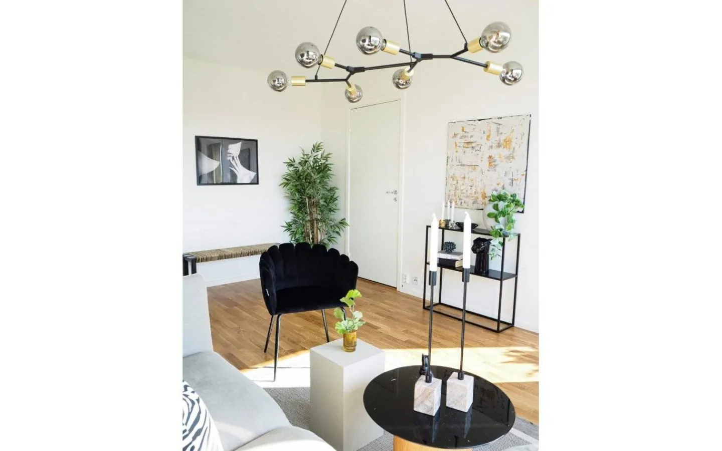 Avlånga Taklampor|Kök & Matplats<Nordlux Josefine Taklampa 91cm Svart/Mässing