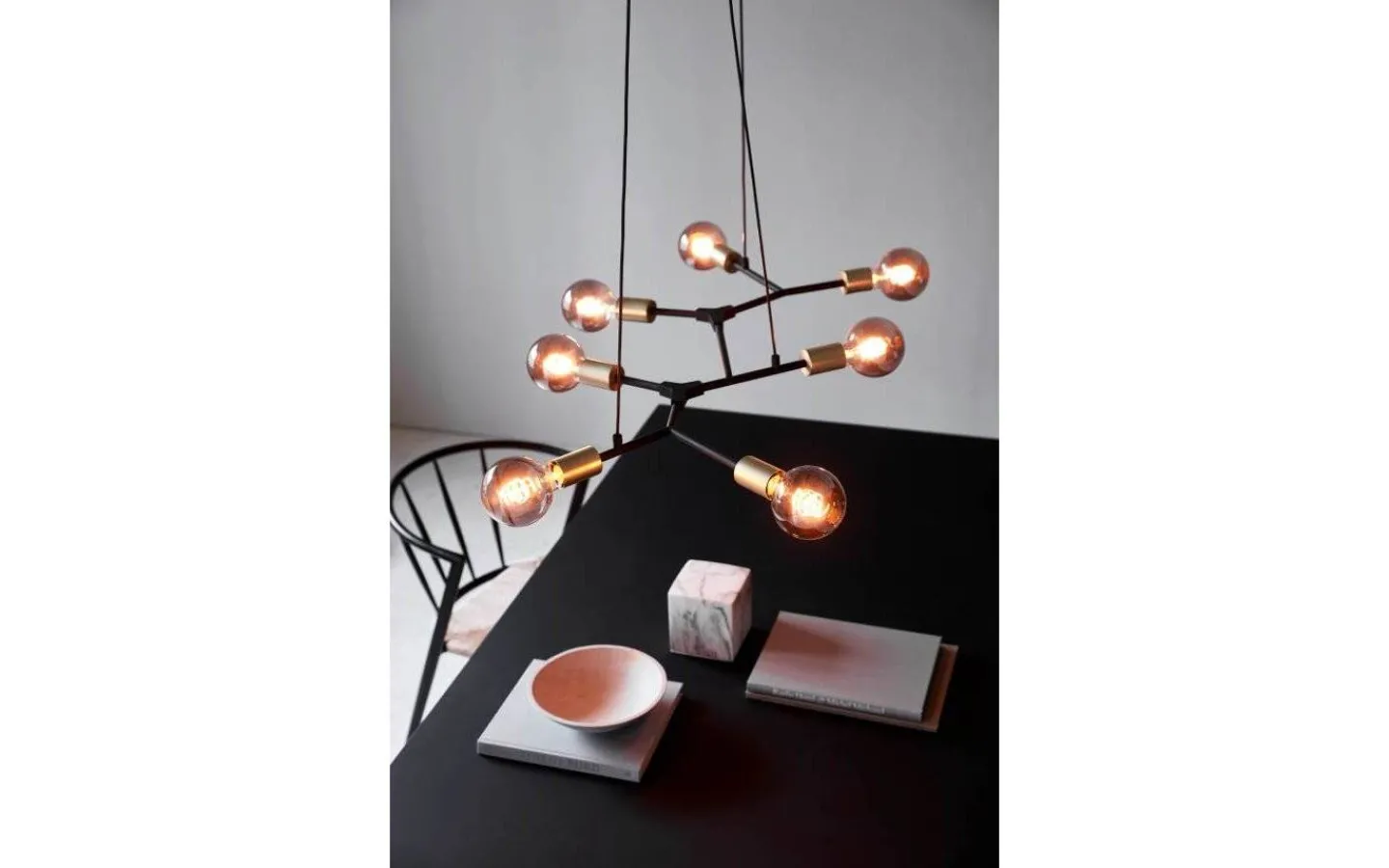 Avlånga Taklampor|Kök & Matplats<Nordlux Josefine Taklampa 91cm Svart/Mässing