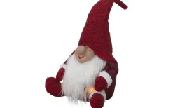Batteri Julpynt Inomhus<Star Trading Joylight Batteridriven Tomte 34cm Röd
