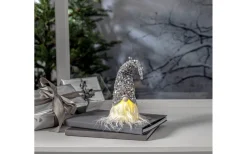 Joylight Dekorationsfigur Tomte 32cm Silver