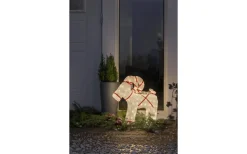 Konstsmide Julbock 48cm Vit IP44* Julpynt Utomhus