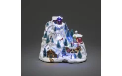 Julbyar Och Figurer|Batteri Julpynt Inomhus<Konstsmide Juldekoration Fjällen med Musik