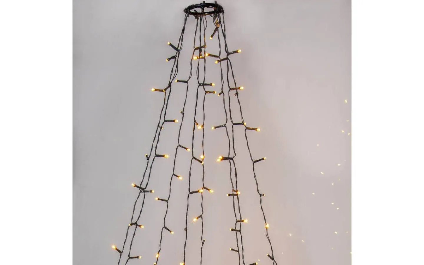 Ljusslingor Utomhus|Golden Warm White Ljusslingor (2000K)<Star Trading Julgransbelysning Golden Warm White 2m 360LED IP44