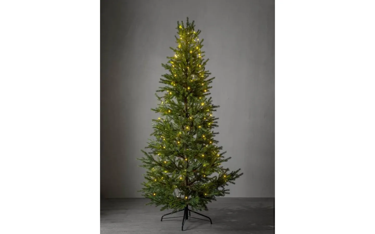 Star Trading Julgransslinga Dew Drop Micro 2m Varmvit 160LED IP44* Julgransbelysning