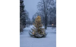 Star Trading Julgransslinga Dew Drop Micro 2m Varmvit 160LED IP44* Julgransbelysning