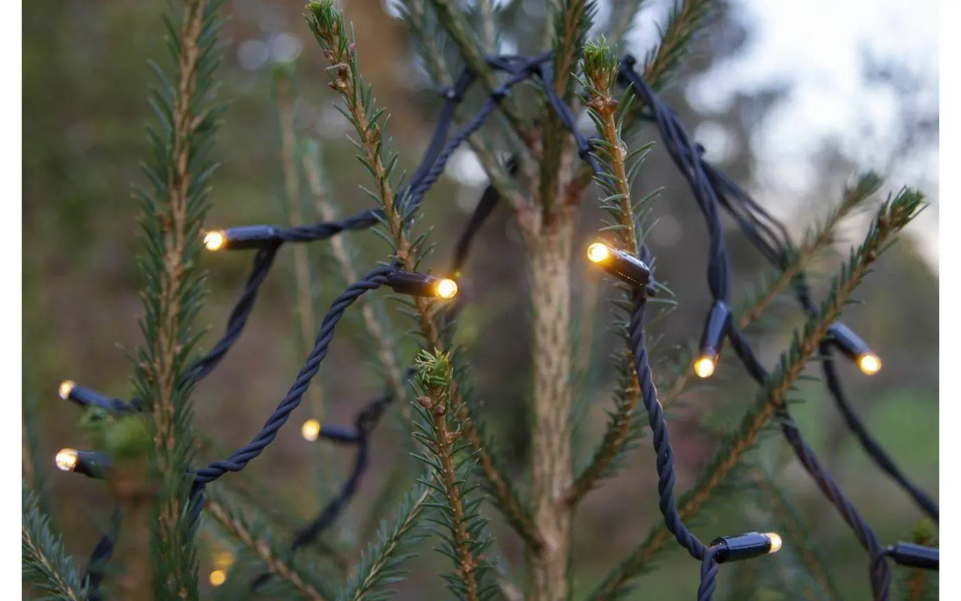 Julgransslinga Extra System 24 1,8m Varmvit 84LED IP44