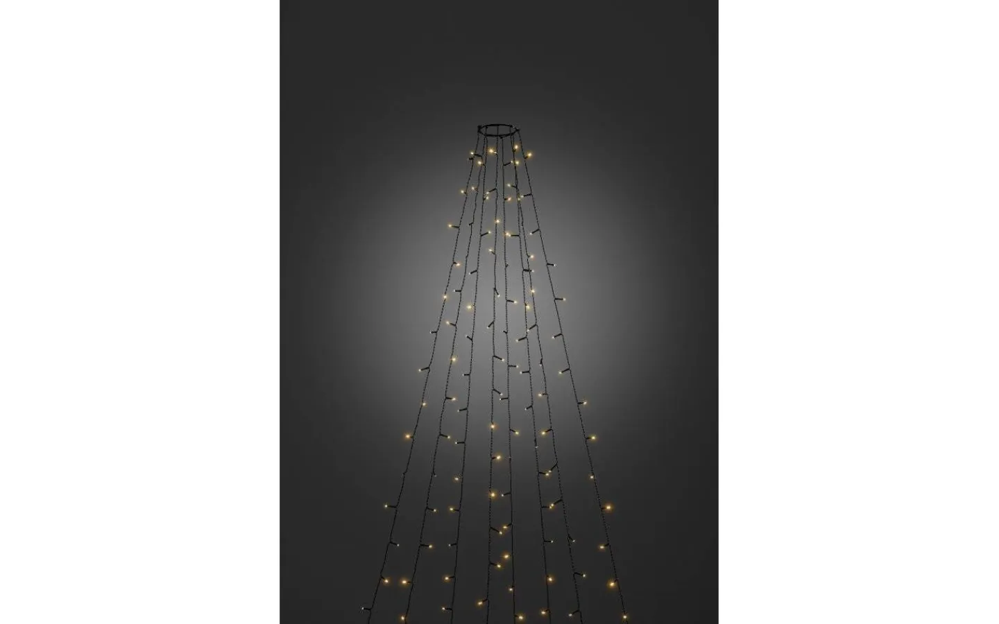 Julgransbelysning<Konstsmide Julgransslinga LED Amber 240L IP44