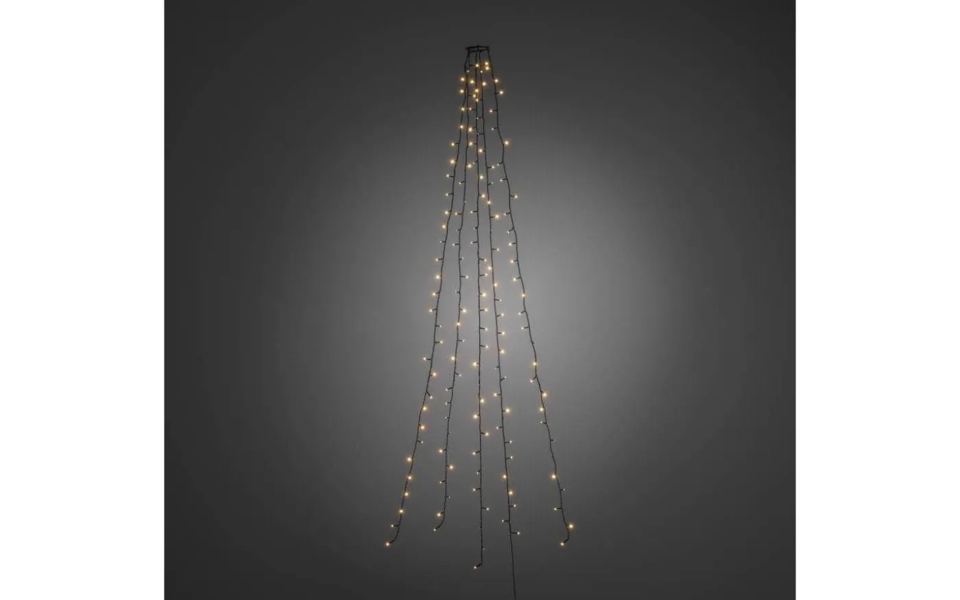 Julgransslinga LED 2,4m Amber Inomhus