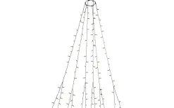 Julgransslinga 1,8m Frost Amber, Timerfunktion IP44