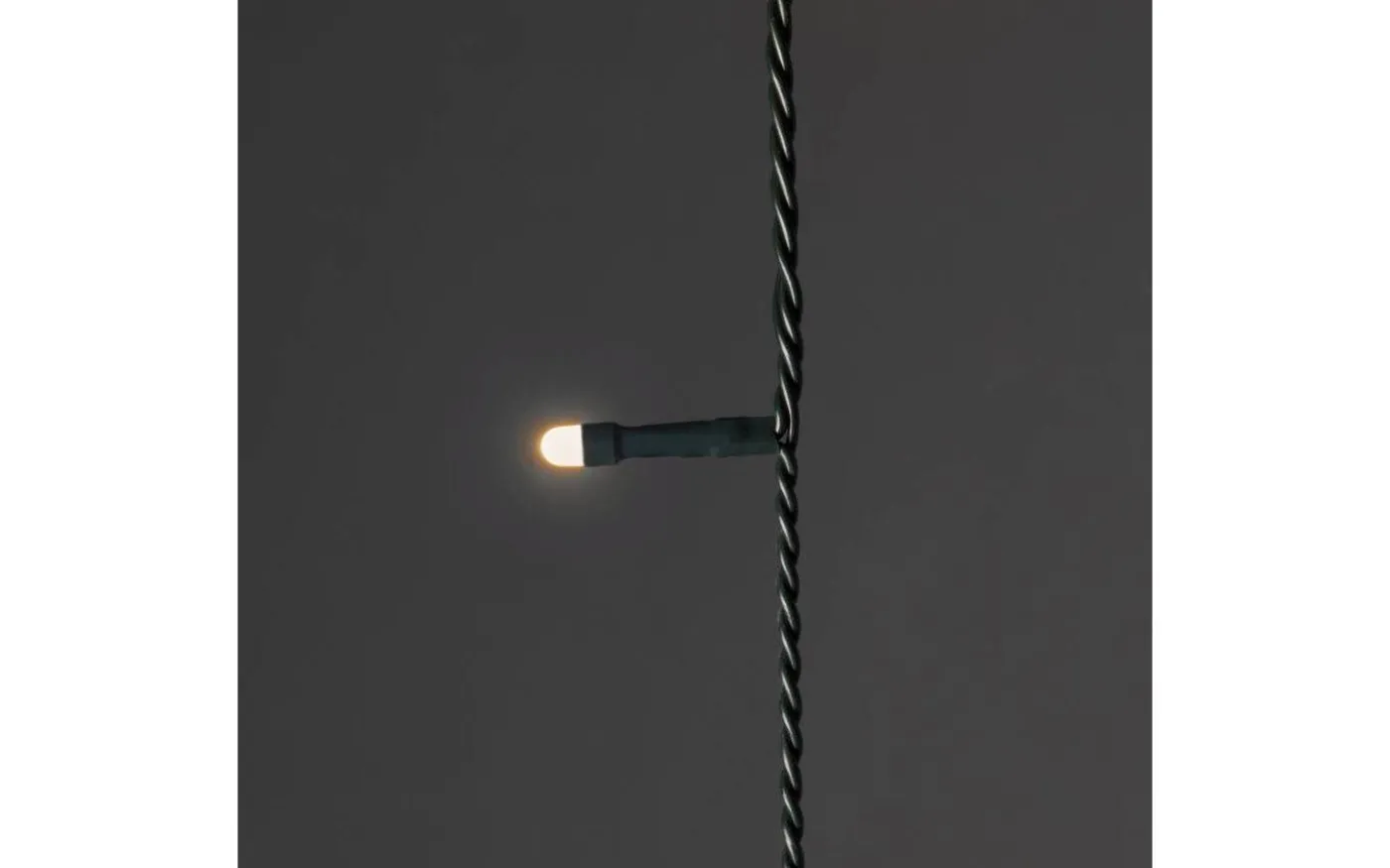 Julgransslinga 2,4m Frost Amber, Timerfunktion Inomhus