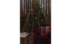 Julgransslinga 2,4m Frost Amber, Timerfunktion Inomhus