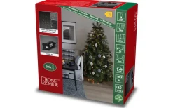 Julgransslinga 2,4m Frost Amber, Timerfunktion Inomhus