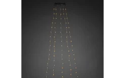 Konstsmide Julgransslinga Micro-LED 2,4m Silver/Amber Inomhus* Julgransbelysning