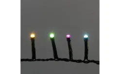 Långa Ljusslingor (11-20M)|Clusterslingor<Konstsmide Julgryning Clusterslinga 13,18m 600L Pastellfärger LED IP44