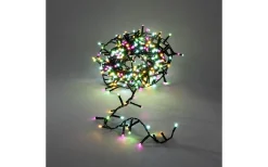 Korta Ljusslingor (1-10M)|Clusterslingor<Konstsmide Julgryning Clusterslinga 8,78m 400L Pastellfärger LED IP44