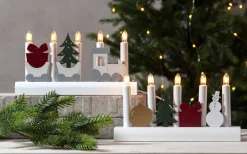 Visa Alla Adventsljusstakar|Adventsljusstakar 0-30 Cm<Star Trading Julia Jultåg Ljusstake 15cm