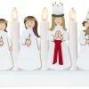 Julia Luciatåg Adventsljusstake 5L 16cm