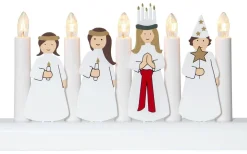 Julia Luciatåg Adventsljusstake 5L 16cm