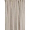 Svanefors Julie Gardin 145x280cm 2-pack Lin/Vit* Enfärgade Gardiner