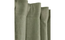 Enfärgade Gardiner<Svanefors Julie Gardin 145x280cm 2-pack Mossa