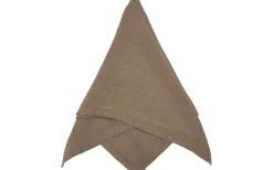 Servetter & Servettringar|Inredning Jul<Svanefors Julie Servett 45x45cm Mocca