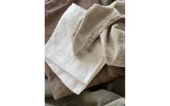 Servetter & Servettringar|Inredning Jul<Svanefors Julie Servett 45x45cm Mocca