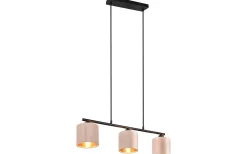 Avlånga Taklampor<Trio Lighting Julieta hänge 3-st E14 beige