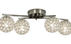 Badrumslampor Tak|Plafonder<Aneta Julietta Plafond 50cm Krom IP44