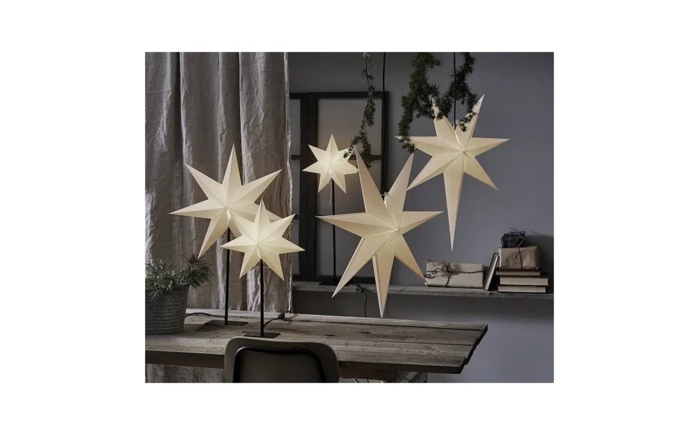 Julstjärna Frozen På Fot 55cm