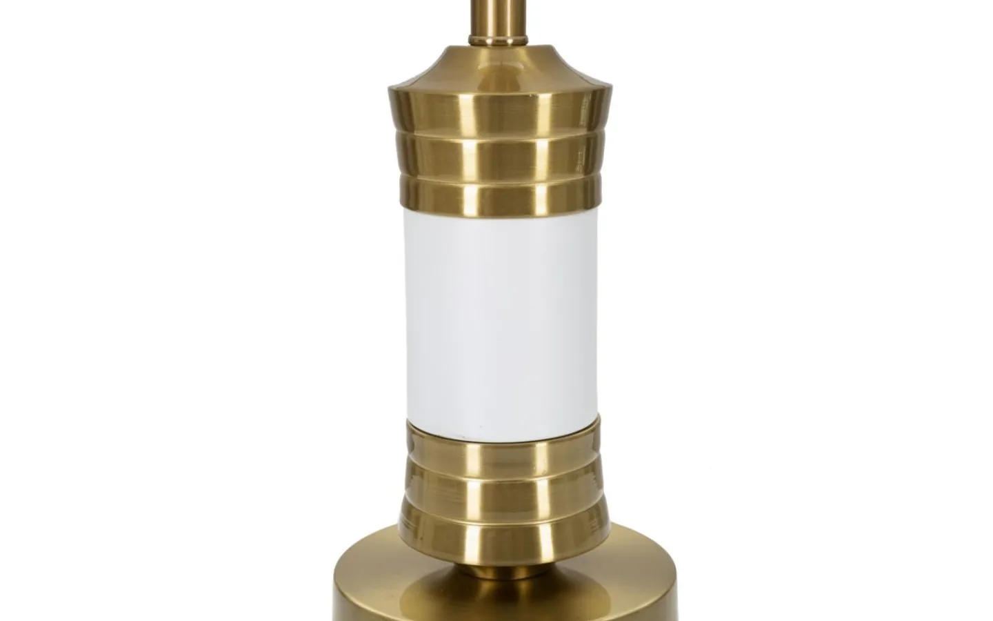 Bordslampor<Mauro Ferretti Jupiter Bordslampa 52cm Vit/Guld