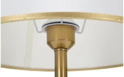 Bordslampor<Mauro Ferretti Jupiter Bordslampa 52cm Vit/Guld