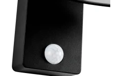 Justina Solcellslampa Rörelsesensor Vägglampa Svart IP44