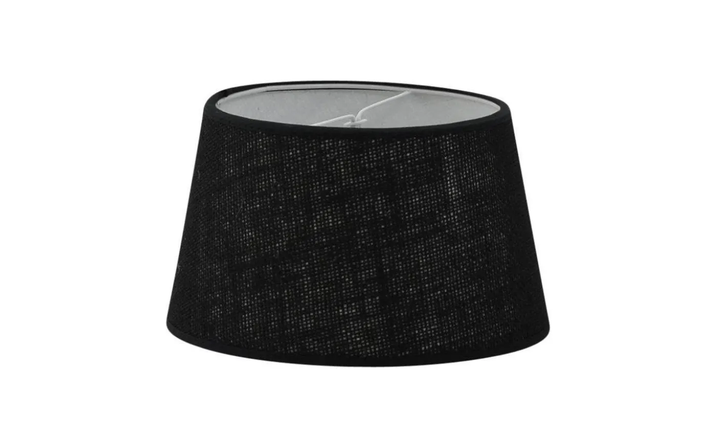 Jute Lampskärm Ø21cm Svart