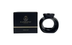 Doftljus & Doftpinnar<K. Lundqvist Stockholm K. Lundqvist Aromalampa Svart