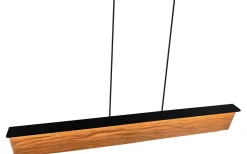 Avlånga Taklampor<Trio Lighting Kalea Taklampa LED i trä