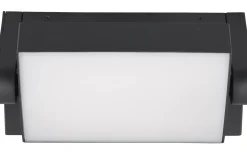 Vägglampor Utomhus|Led Strålkastare<Trio Lighting Kansas Vägglampa LED antracit med rörelsesensor IP54