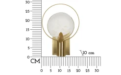 Lampetter<Mauro Ferretti Kappa Vägglampa 29cm Guld