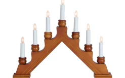 Visa Alla Adventsljusstakar|Adventsljusstakar 31-60 Cm<Star Trading Karin Adventsljusstake Brun 34cm