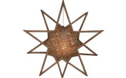 Karin Julstjärna 45cm Brun