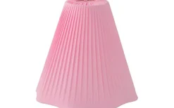 Toppringsskärmar<Hallbergs Karin Plisserad Toppringskärm Ø25cm Satin Dimrosa