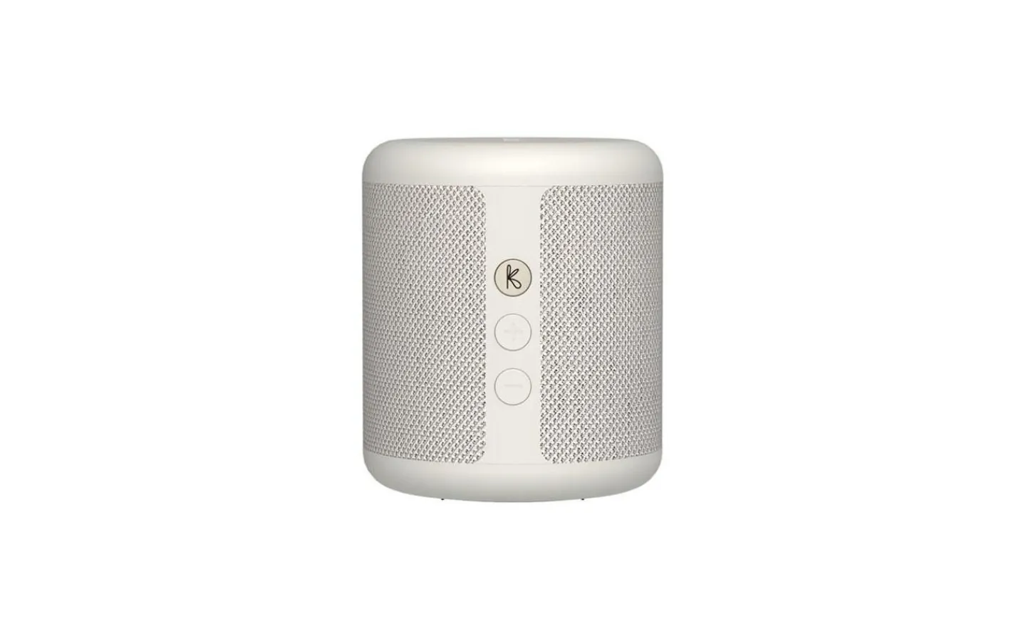 Högtalare<Kreafunk Karl Högtalare Bluetooth 5.1 Qi Soft White