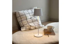 Dyberg Larsen Karl Uppladdningsbar Bordslampa 37cm LED 3000K 2W Vit IP44* Uppladdningsbara Lampor Utomhus|Uppladdningsbara Lampor Utomhus