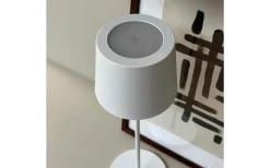 Dyberg Larsen Karl Uppladdningsbar Bordslampa 37cm LED 3000K 2W Vit IP44* Uppladdningsbara Lampor Utomhus|Uppladdningsbara Lampor Utomhus