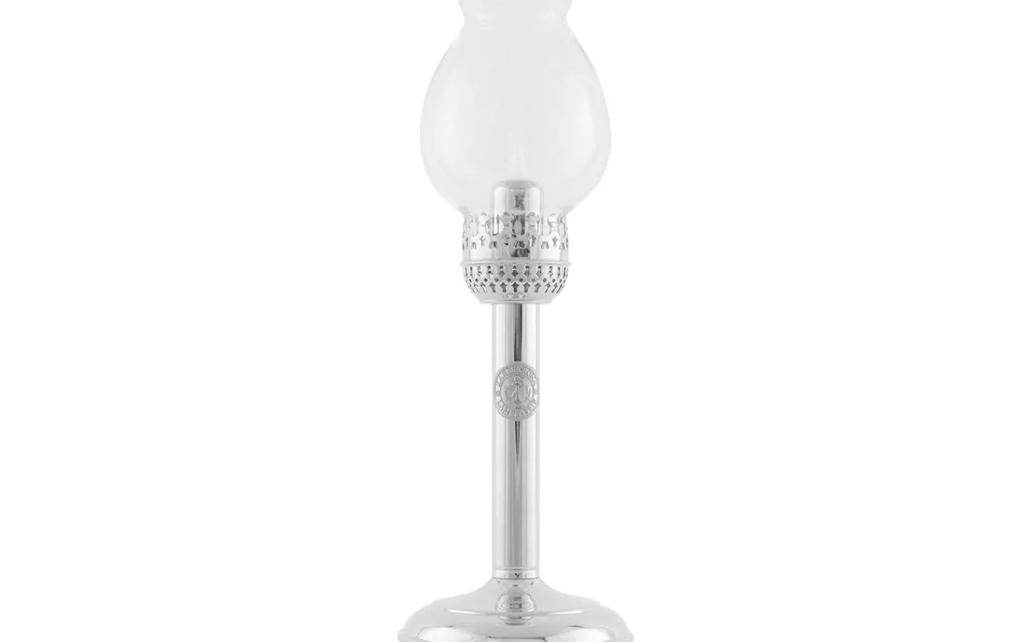 Ljushållare<Karlskrona Lampfabrik Karlskronalykta - Förnicklad