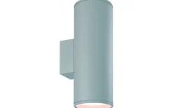 Malmbergs Karlstad Väggarmatur 2xE27 Silver IP54* Utomhusarmaturer, Stolpar|Upp & Nedljus Lampor