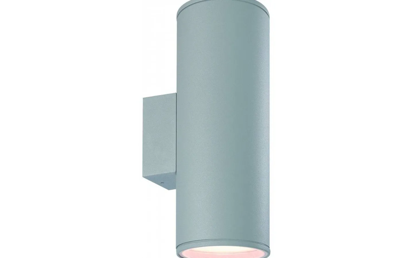 Malmbergs Karlstad Väggarmatur 2xE27 Silver IP54* Utomhusarmaturer, Stolpar|Upp & Nedljus Lampor