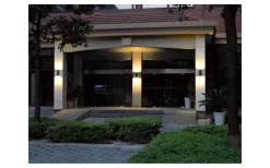 Karlstad Vägglampa 2xE27 Grafit IP54