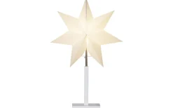 Visa Alla Julstjärnor|Julstjärnor På Fot<Star Trading Karo Jultjärna på fot 52 cm Vit
